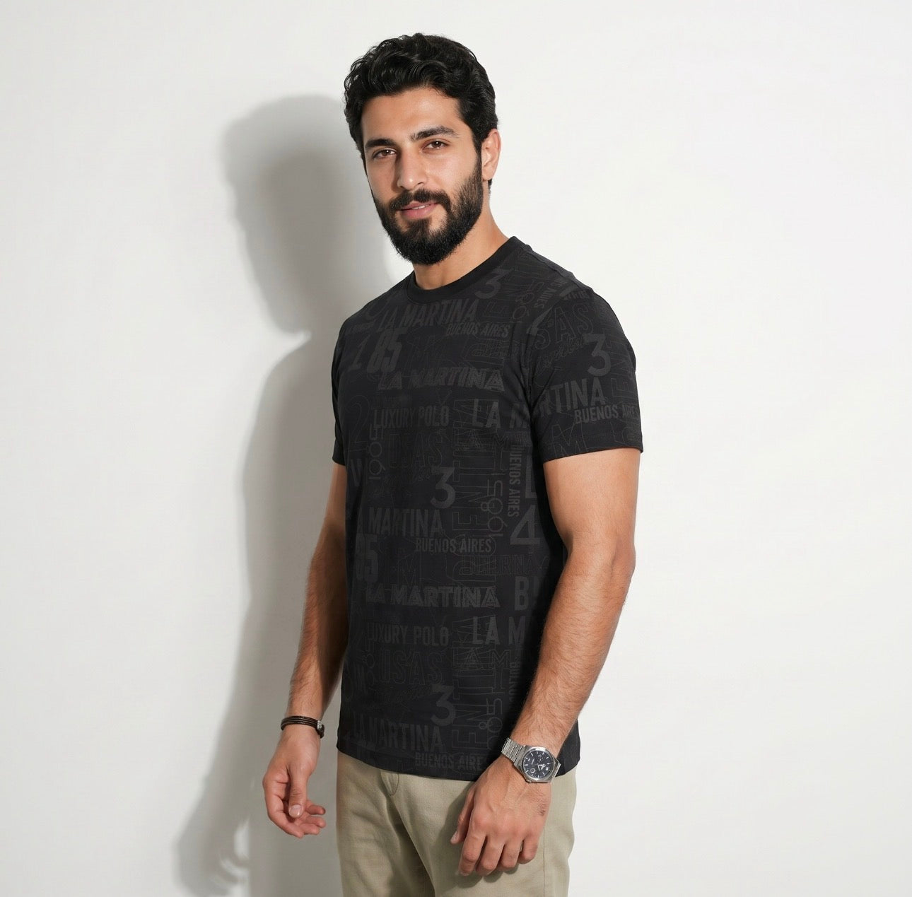 La Martina Signature Print T-Shirt
