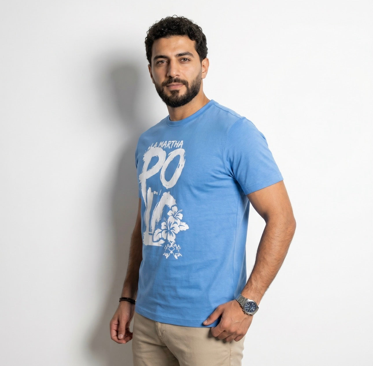 La Martina Tropical Polo Graphic T-Shirt