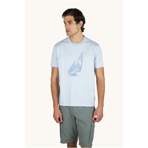 Paul & Shark Sail Graphic T-Shirt